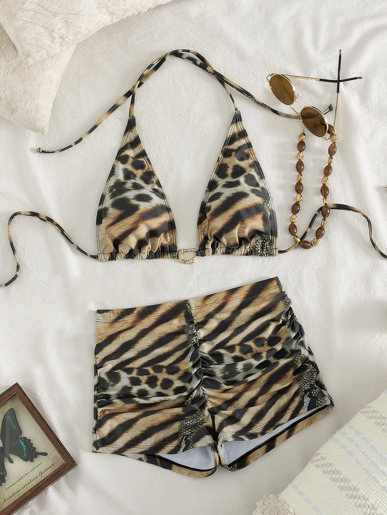 Leopard & Zebra Swimset